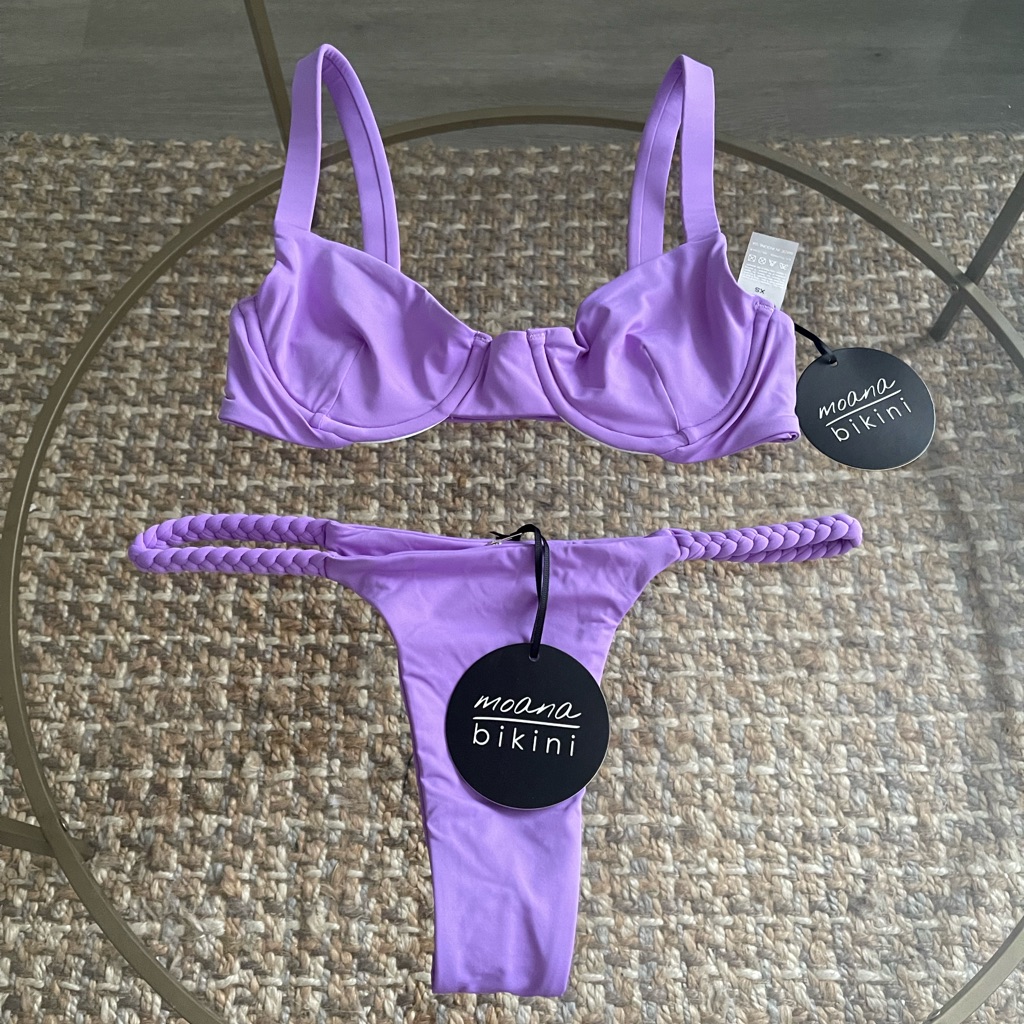 Moana Bikini Purple Bikini Set